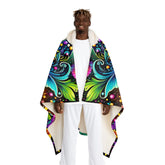 Celestina Espectro - Sugar Skull Hooded Sherpa Blanket